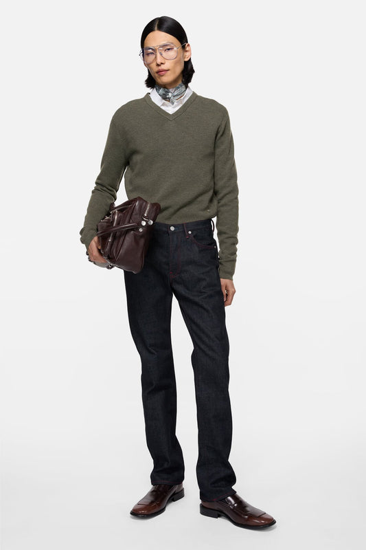 Acne Studios Merino wool sweater - Cedar green