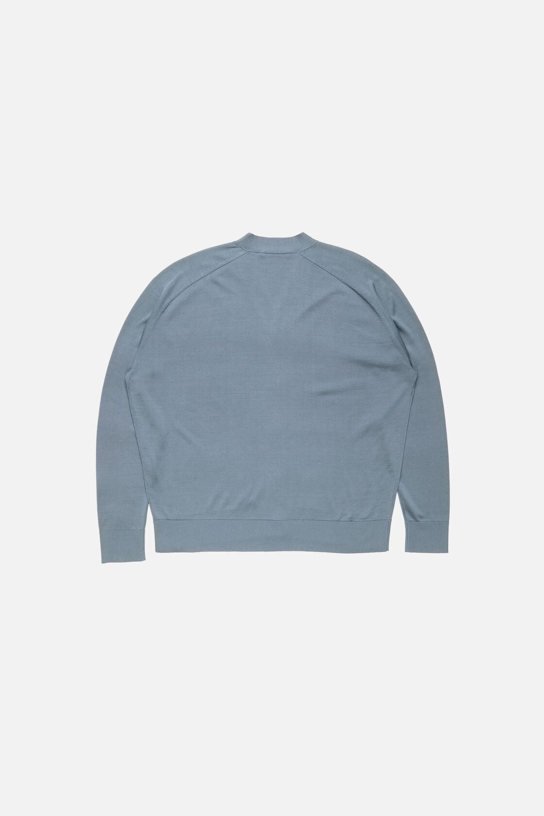 Acne Studios Silk v-neck cardigan - Dusty blue