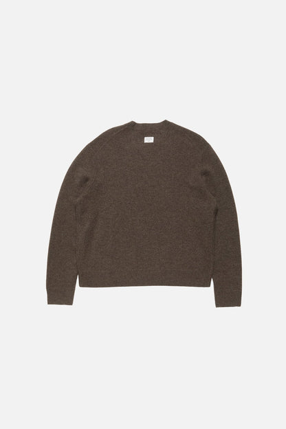 Acne Studios Cashmere sweater with logo - Walnut brown