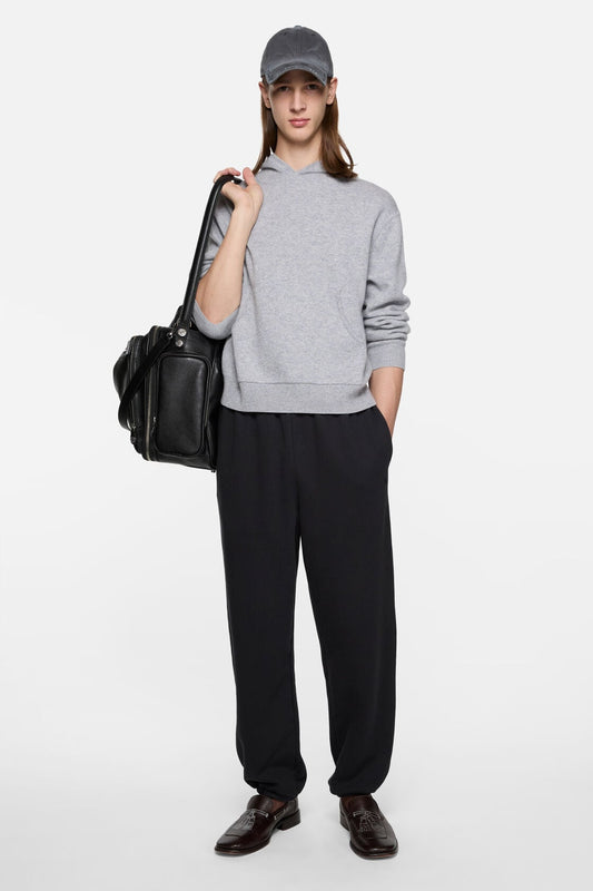 Acne Studios Cashmere hoodie - Cold grey melange