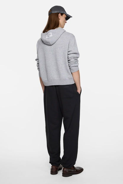 Acne Studios Cashmere hoodie - Cold grey melange