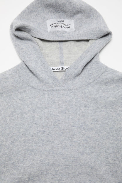 Acne Studios Cashmere hoodie - Cold grey melange