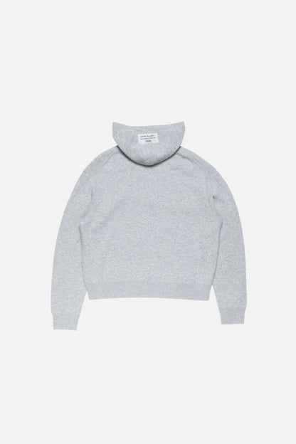 Acne Studios Cashmere hoodie - Cold grey melange