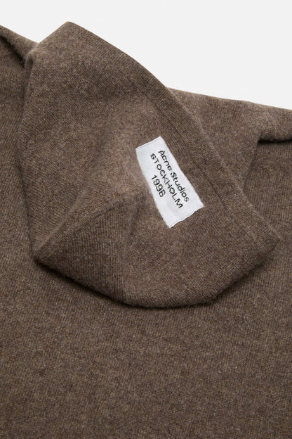 Acne Studios Cashmere hoodie - Walnut brown