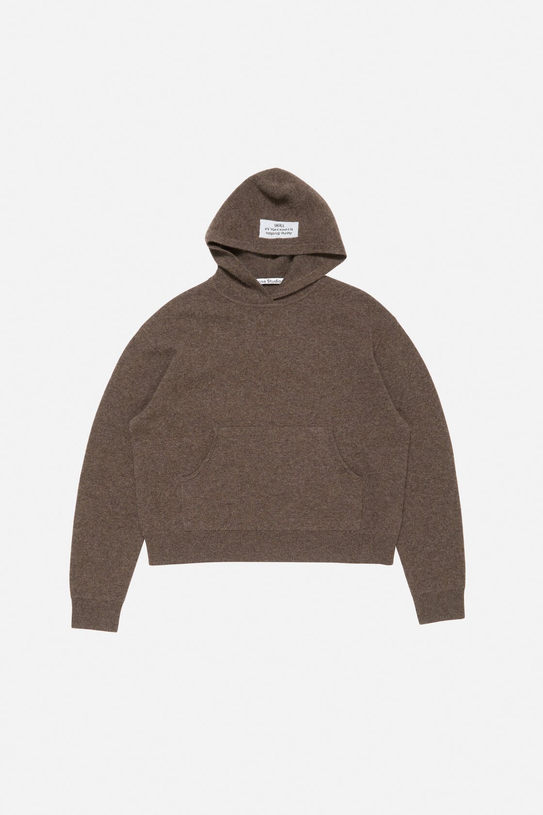 Acne Studios Cashmere hoodie - Walnut brown