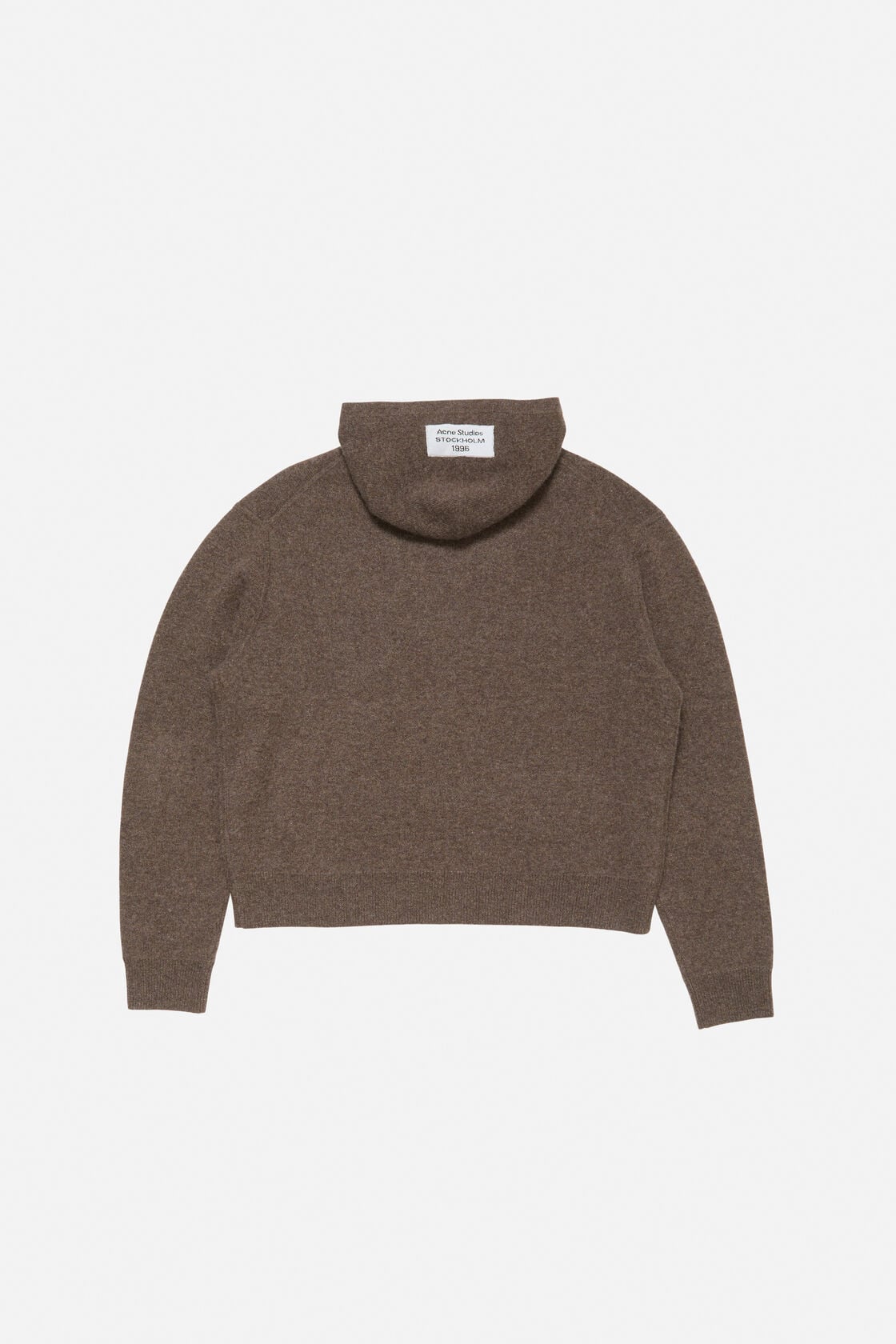 Acne Studios Cashmere hoodie - Walnut brown