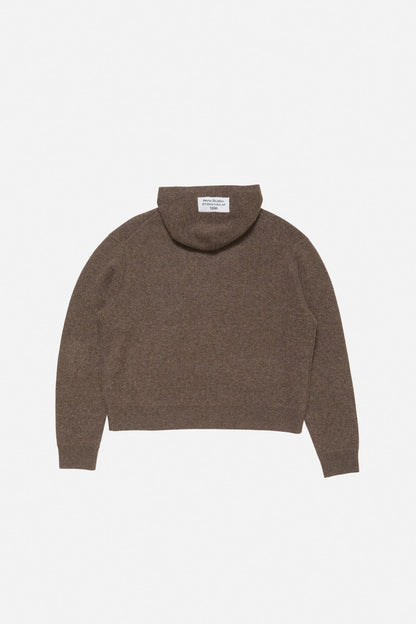 Acne Studios Cashmere hoodie - Walnut brown