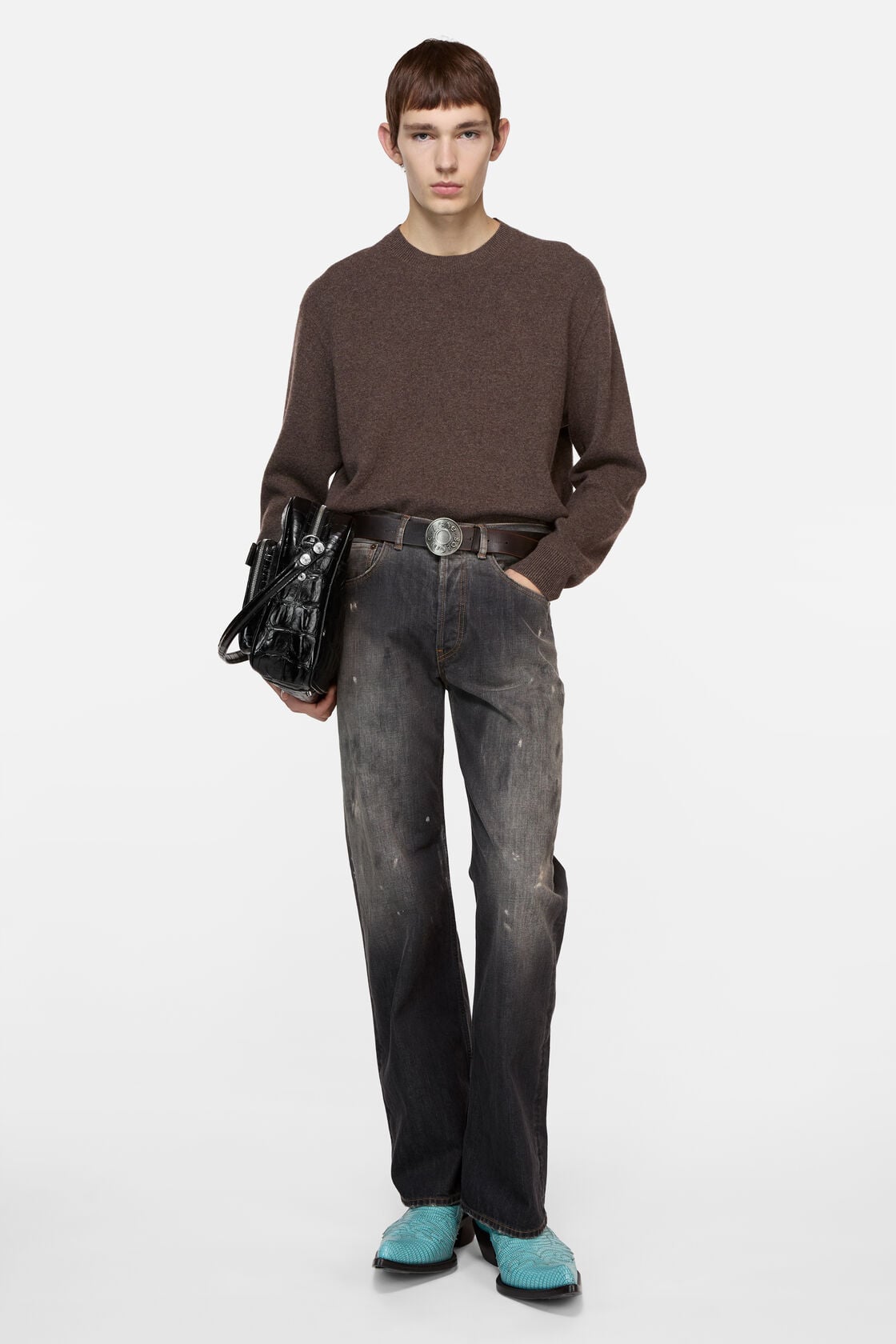 Acne Studios Cashmere sweater - Walnut brown