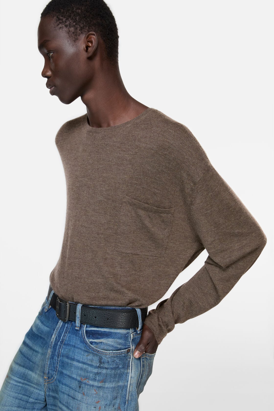 Acne Studios Cashmere sweater - Walnut brown