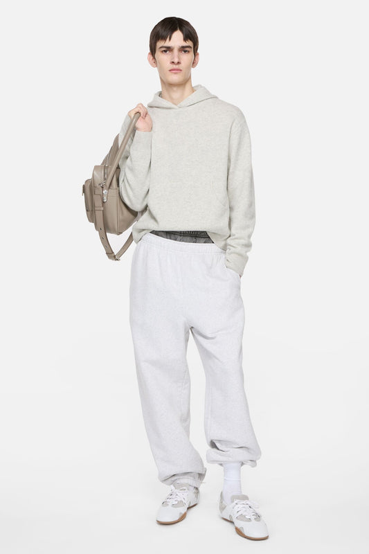 Acne Studios Cashmere hoodie - Light Grey Melange