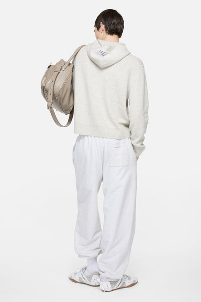 Acne Studios Cashmere hoodie - Light Grey Melange