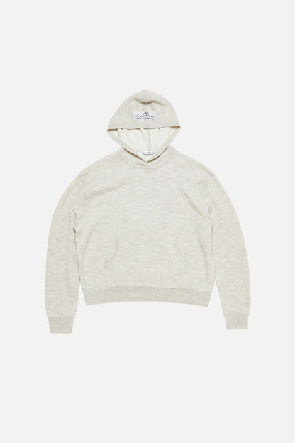 Acne Studios Cashmere hoodie - Light Grey Melange