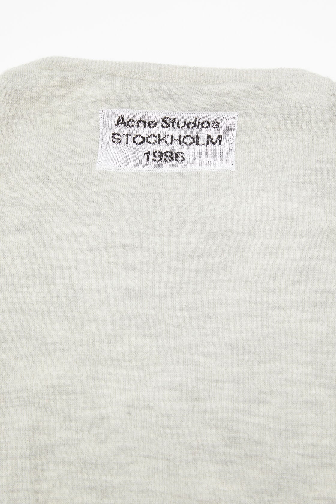 Acne Studios Cashmere sweater - Light Grey Melange