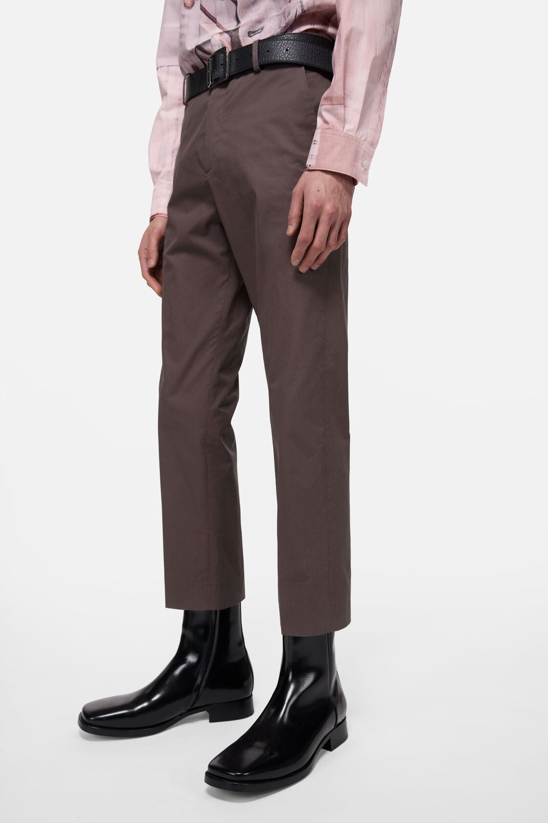 Acne Studios Tailored cotton trousers - Faded purple