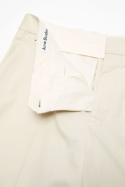 Acne Studios Washed tailored trousers - Light beige