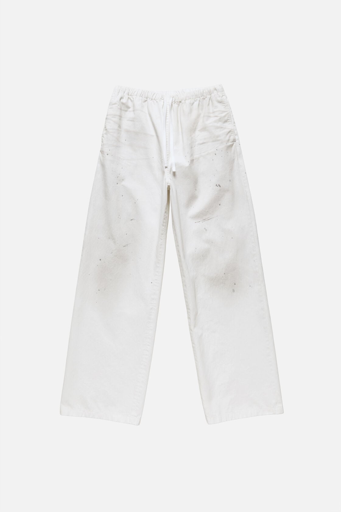 Acne Studios Peached cotton trousers - White