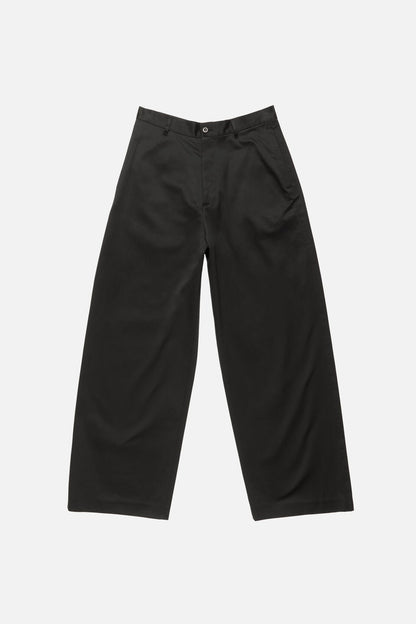 Acne Studios Cotton satin trousers - Black