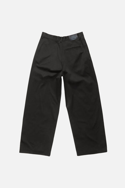 Acne Studios Cotton satin trousers - Black