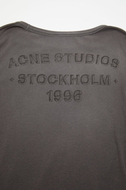 Acne Studios Sprayed logo t-shirt - Faded black