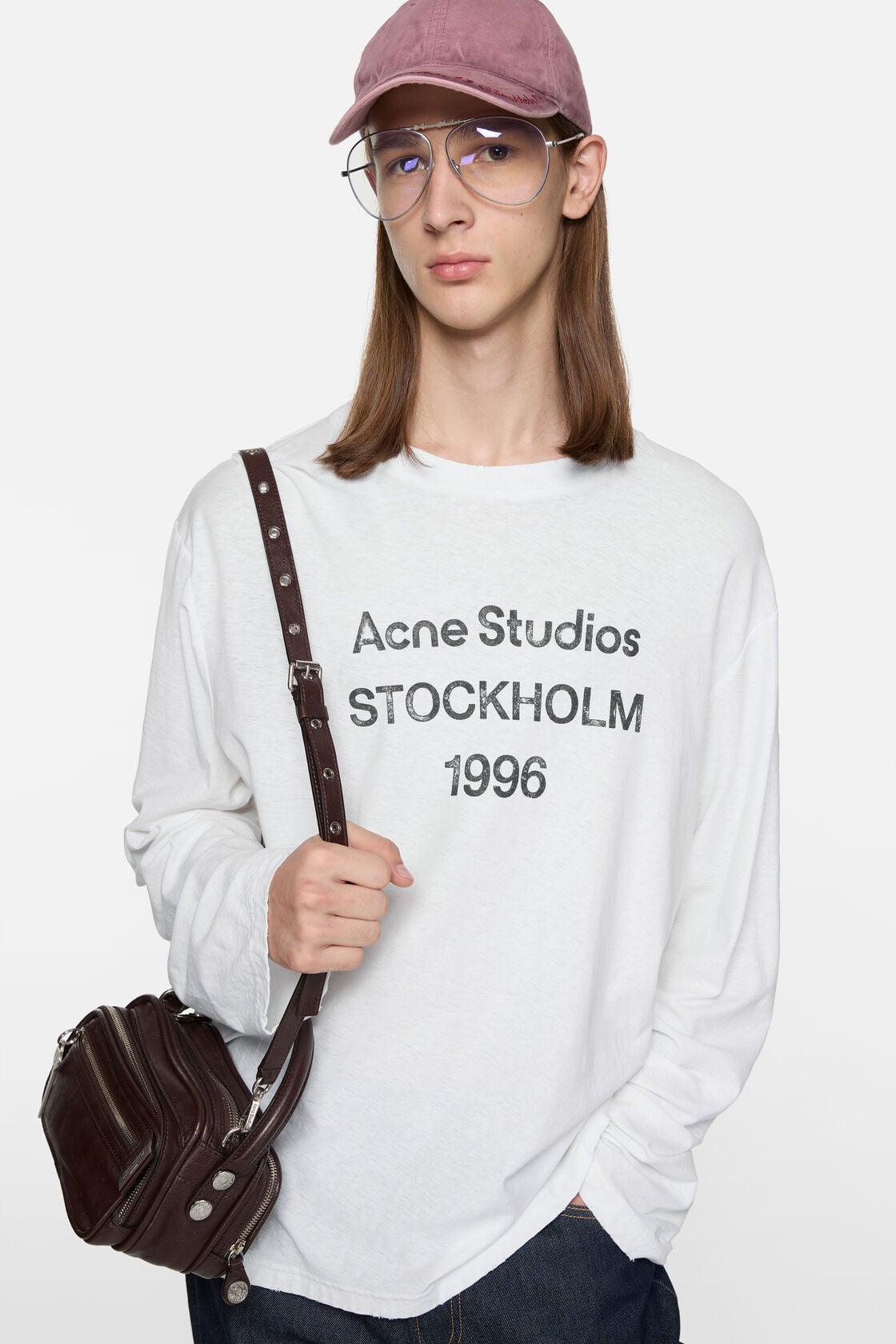 Acne Studios 1996 logo t-shirt - Off white
