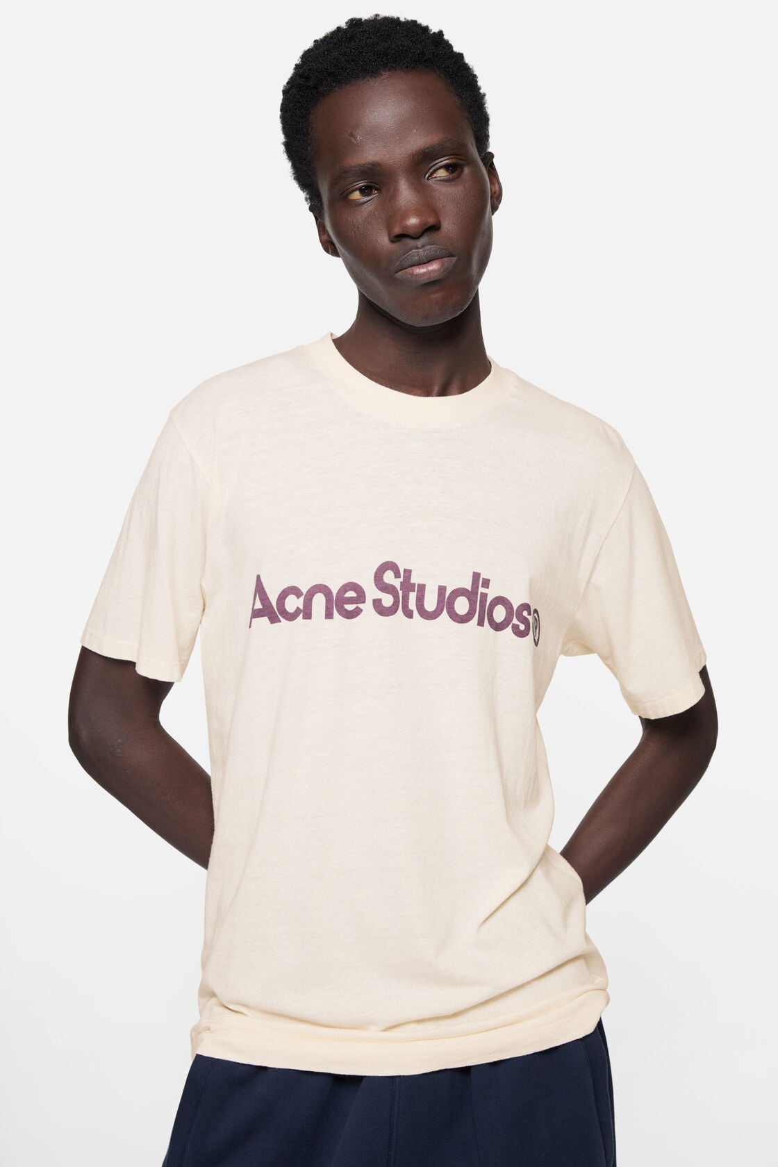 Acne Studios Graphic t-shirt - Pale Pink