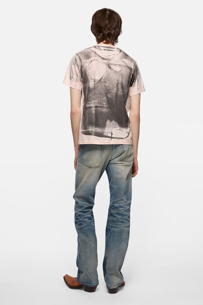 Acne Studios Tromp-l'œil t-shirt - Pink/grey