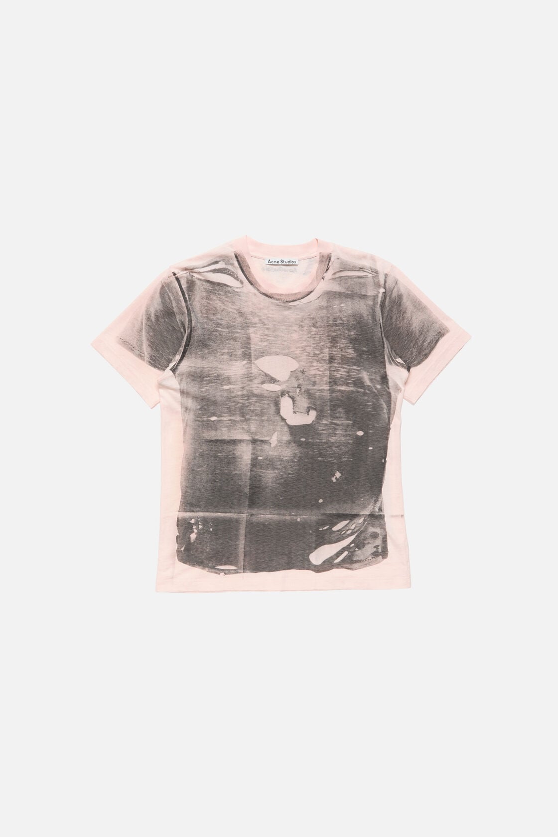 Acne Studios Tromp-l'œil t-shirt - Pink/grey