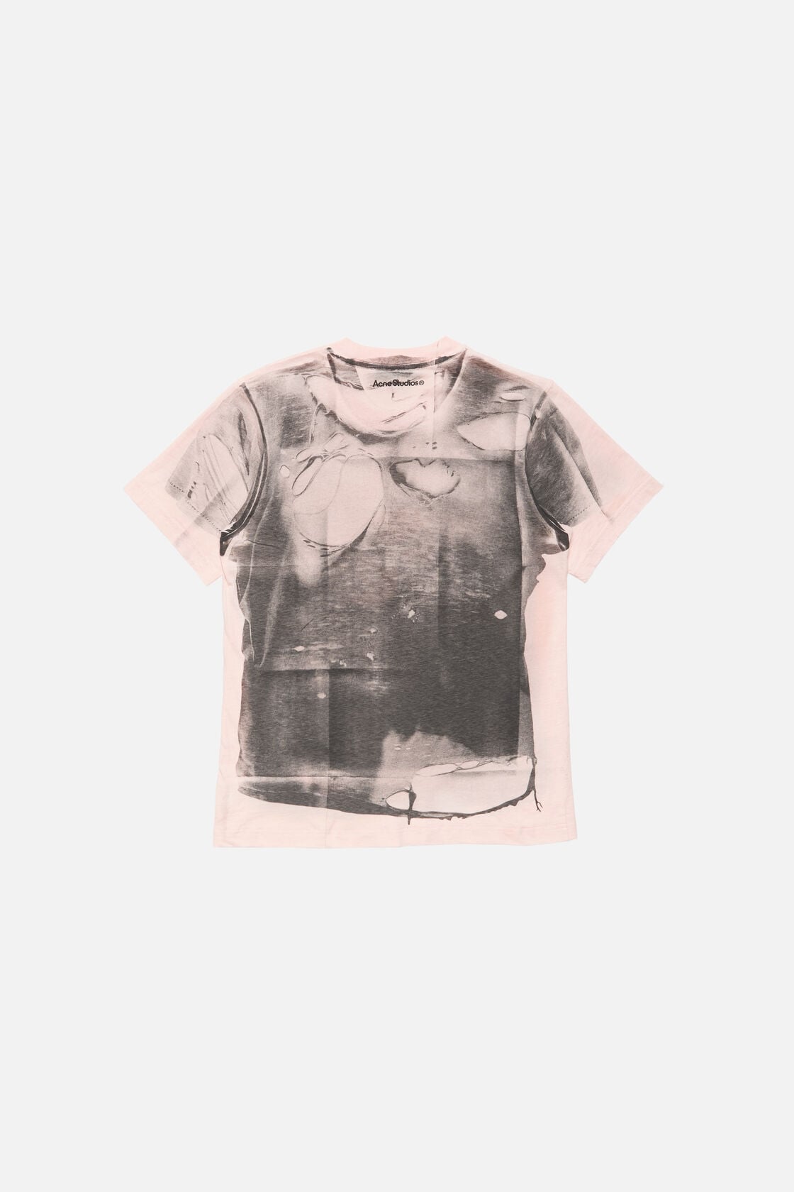 Acne Studios Tromp-l'œil t-shirt - Pink/grey