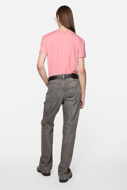 Acne Studios T-shirt - regular fit - Tango pink
