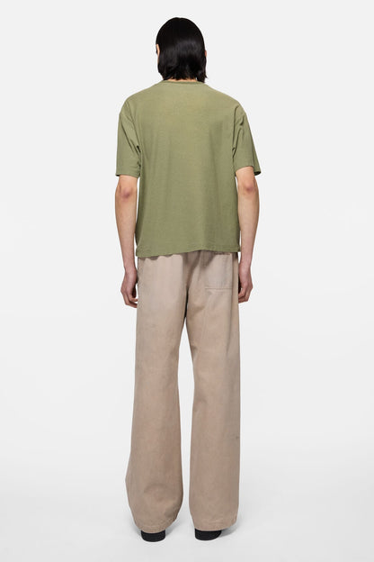 Acne Studios Sprayed logo t-shirt - Olive green