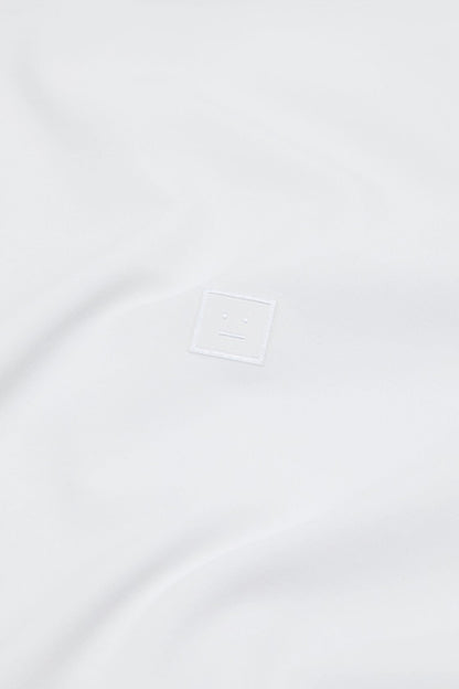 Acne Studios Long sleeve t-shirt - regular fit - Optic White