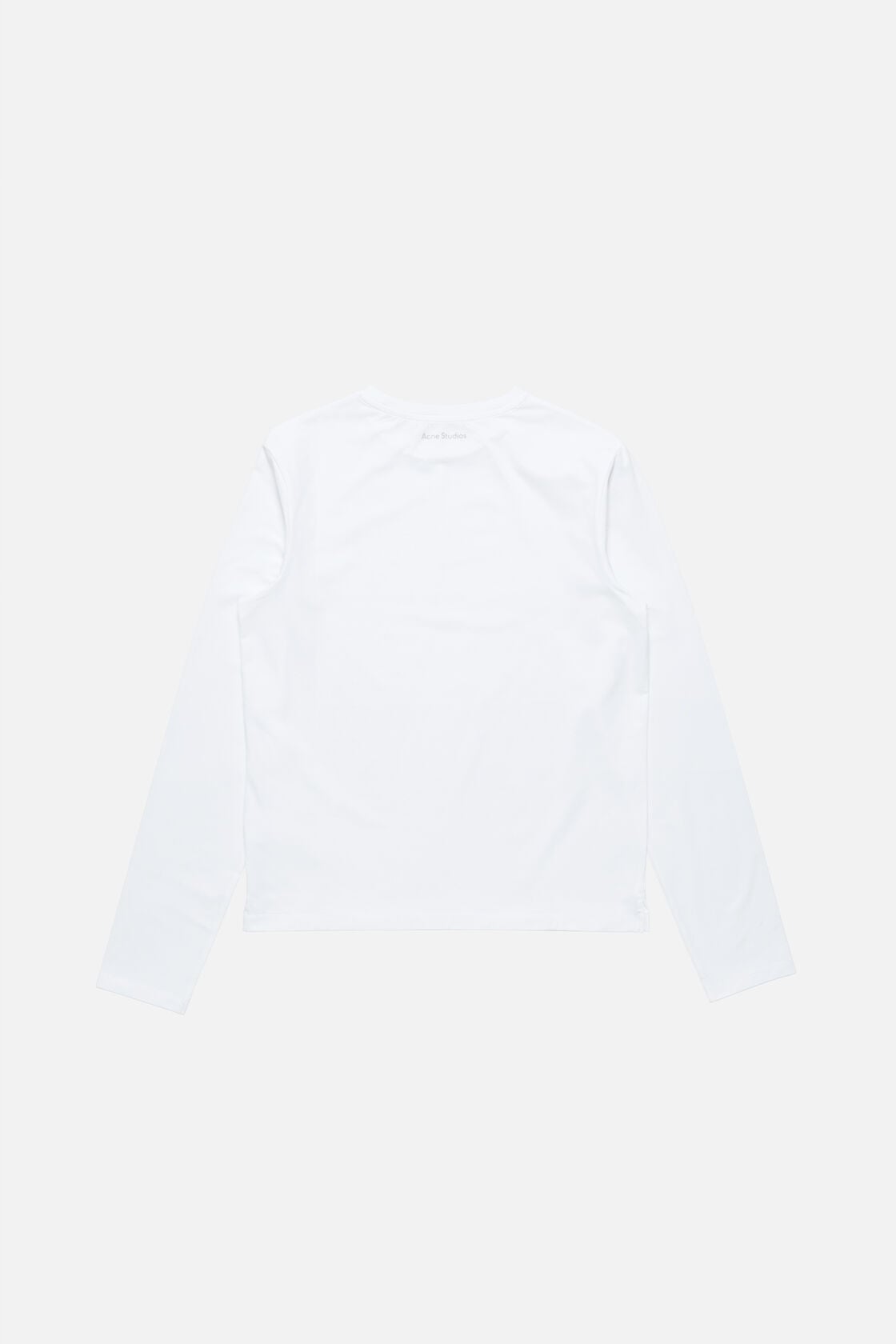 Acne Studios Long sleeve t-shirt - regular fit - Optic White