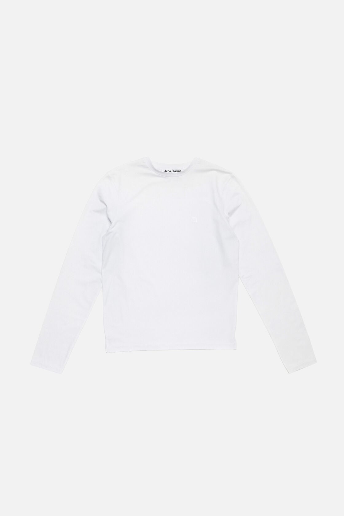 Acne Studios Face logo t-shirt - Optic White