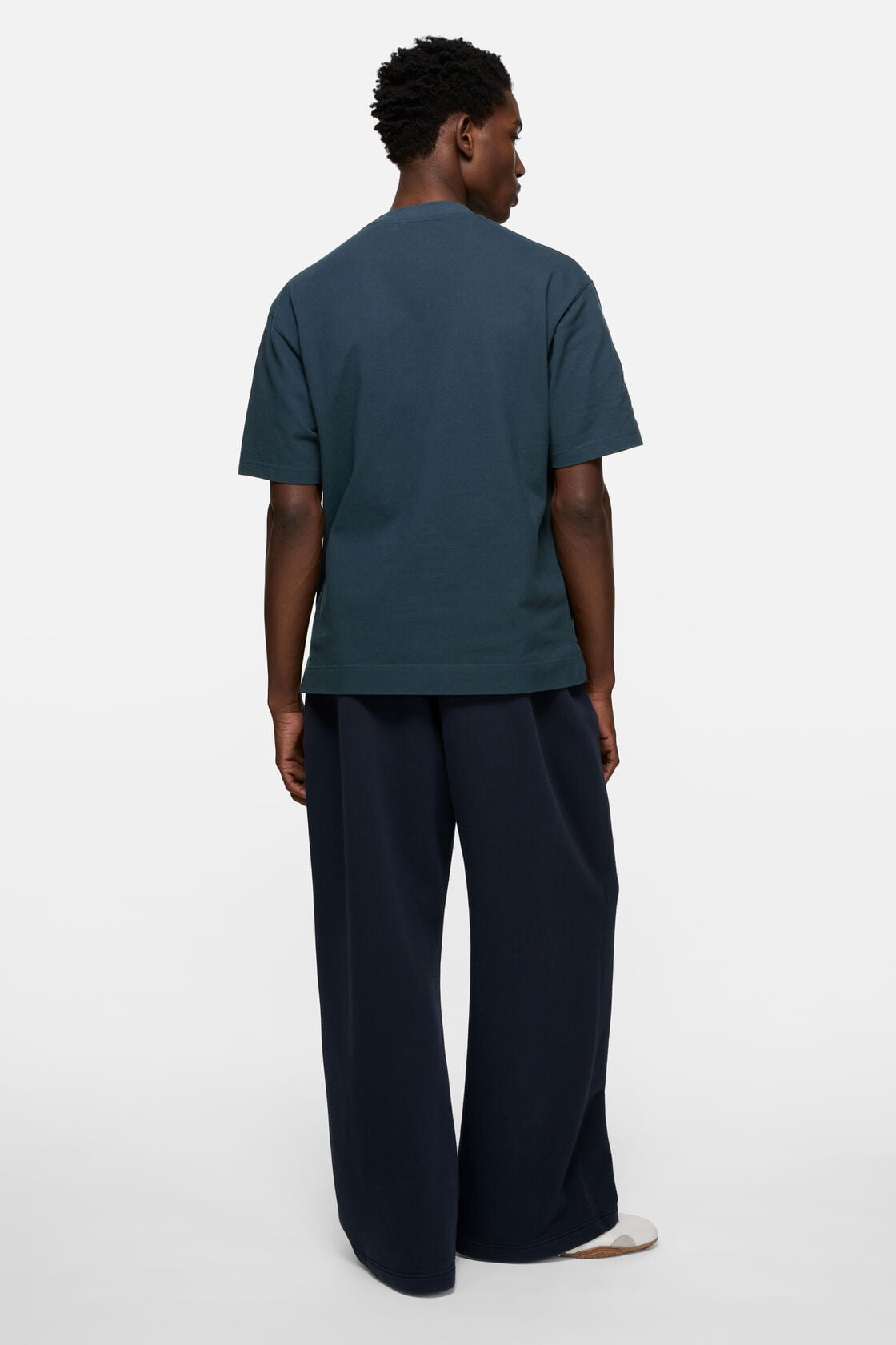 Acne Studios Embroidered logo t-shirt - Deep blue