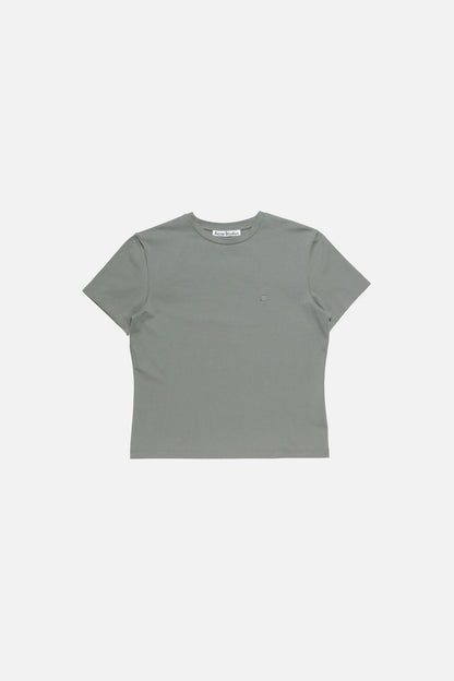 Acne Studios T-shirt - regular fit - Stone grey