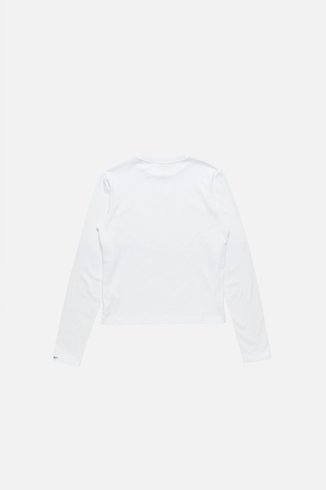 Acne Studios Satin label t-shirt - regular - Optic White