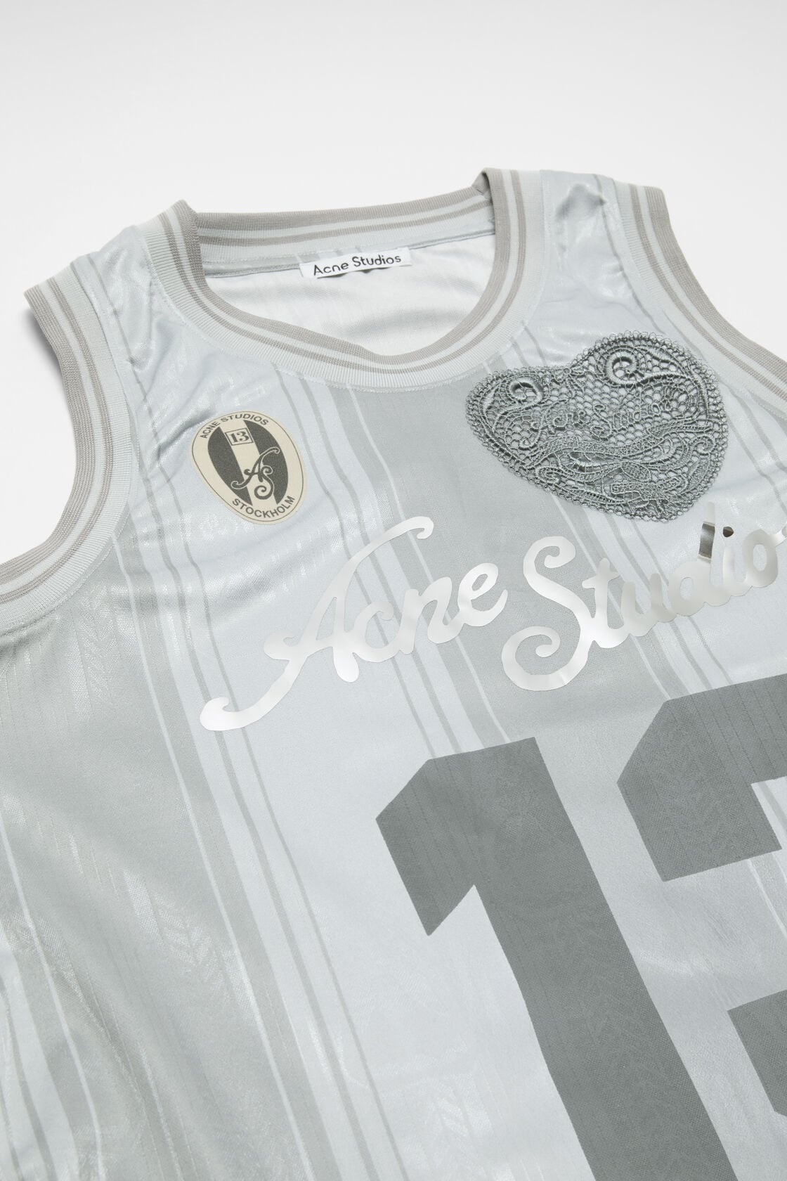 Acne Studios Sports jersey tank top - Grey