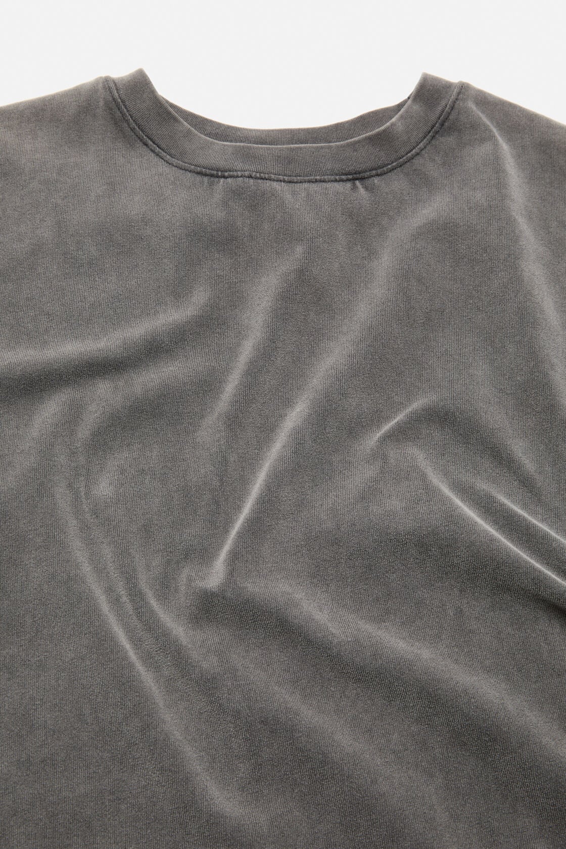 Acne Studios Rubber logo t-shirt - Faded black