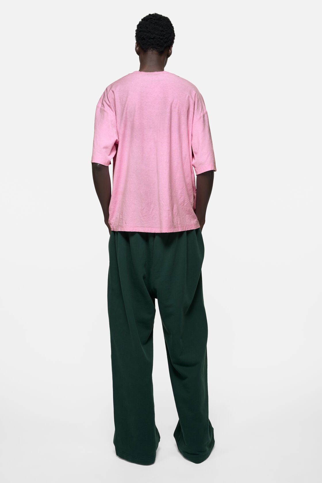Acne Studios Sprayed logo t-shirt - Cotton candy pink