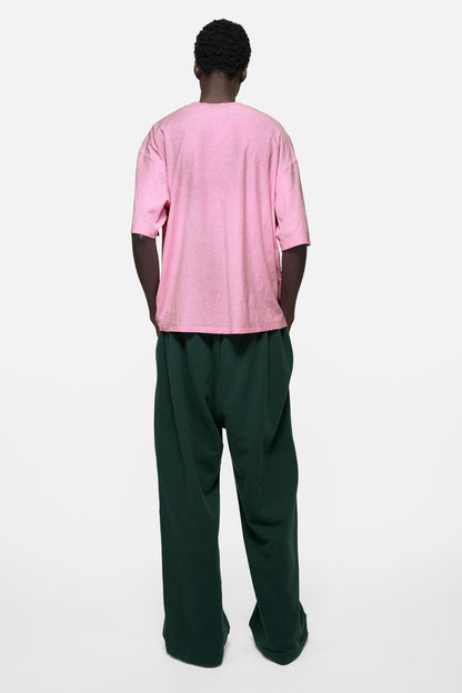 Acne Studios Sprayed logo t-shirt - Cotton candy pink