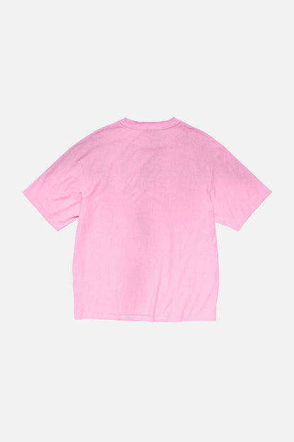 Acne Studios Sprayed logo t-shirt - Cotton candy pink