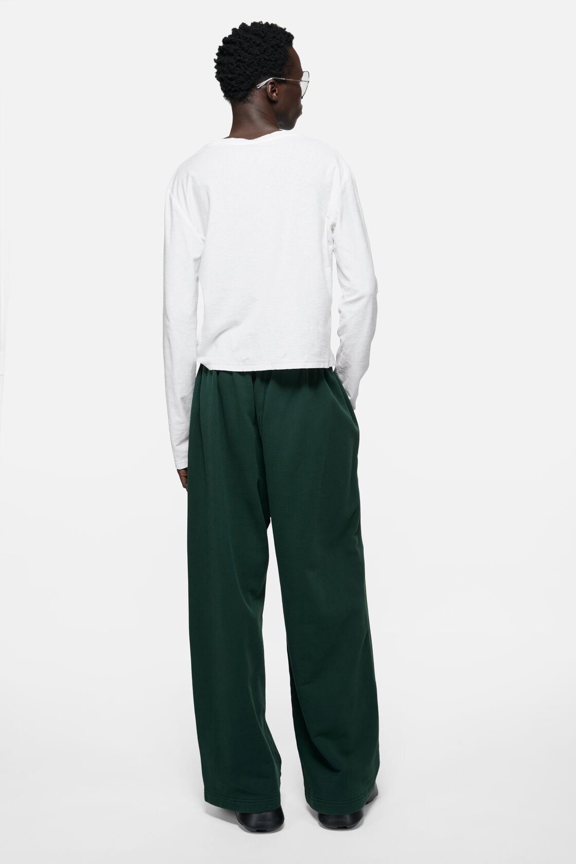 Acne Studios Distressed logo t-shirt - Off white