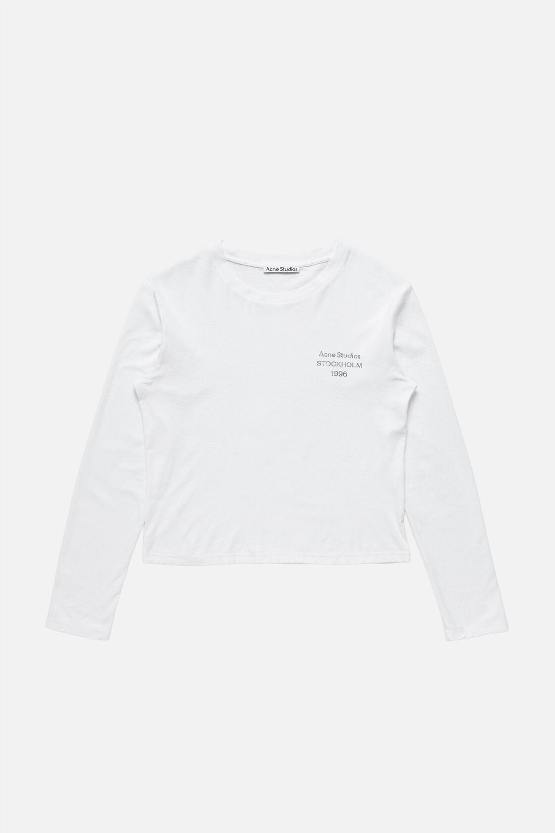 Acne Studios Distressed logo t-shirt - Off white