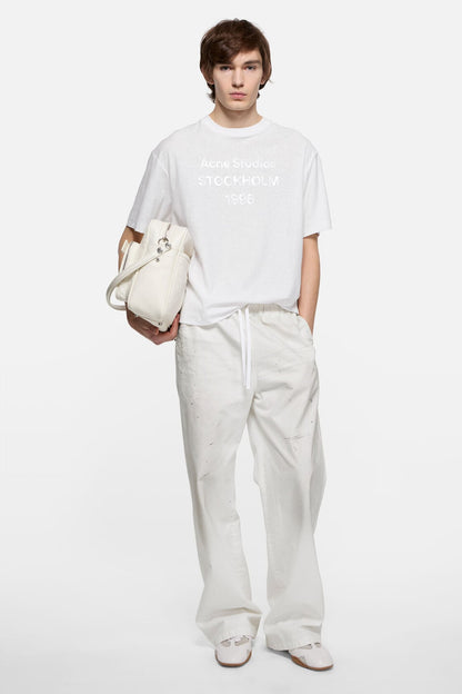 Acne Studios White 1996 logo t-shirt - White