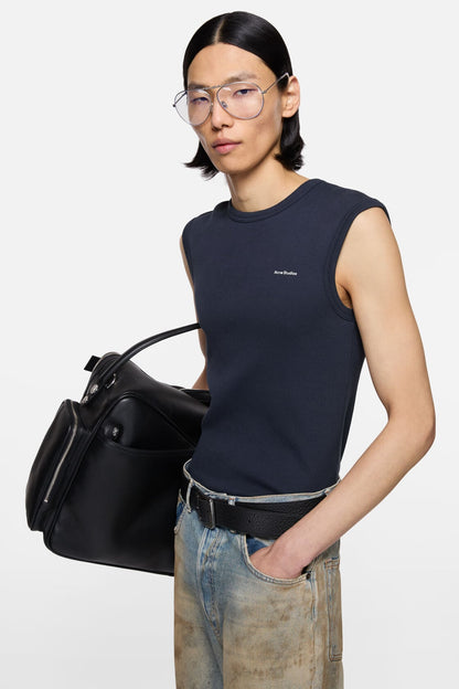 Acne Studios Logo muscle t-shirt - Navy