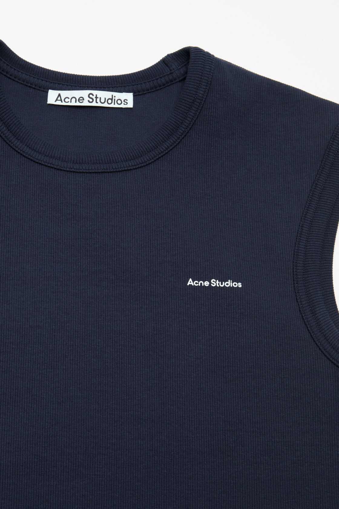 Acne Studios Logo muscle t-shirt - Navy