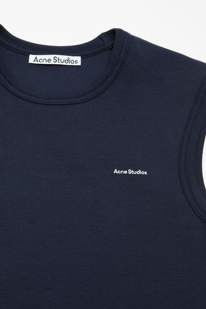 Acne Studios Logo muscle t-shirt - Navy