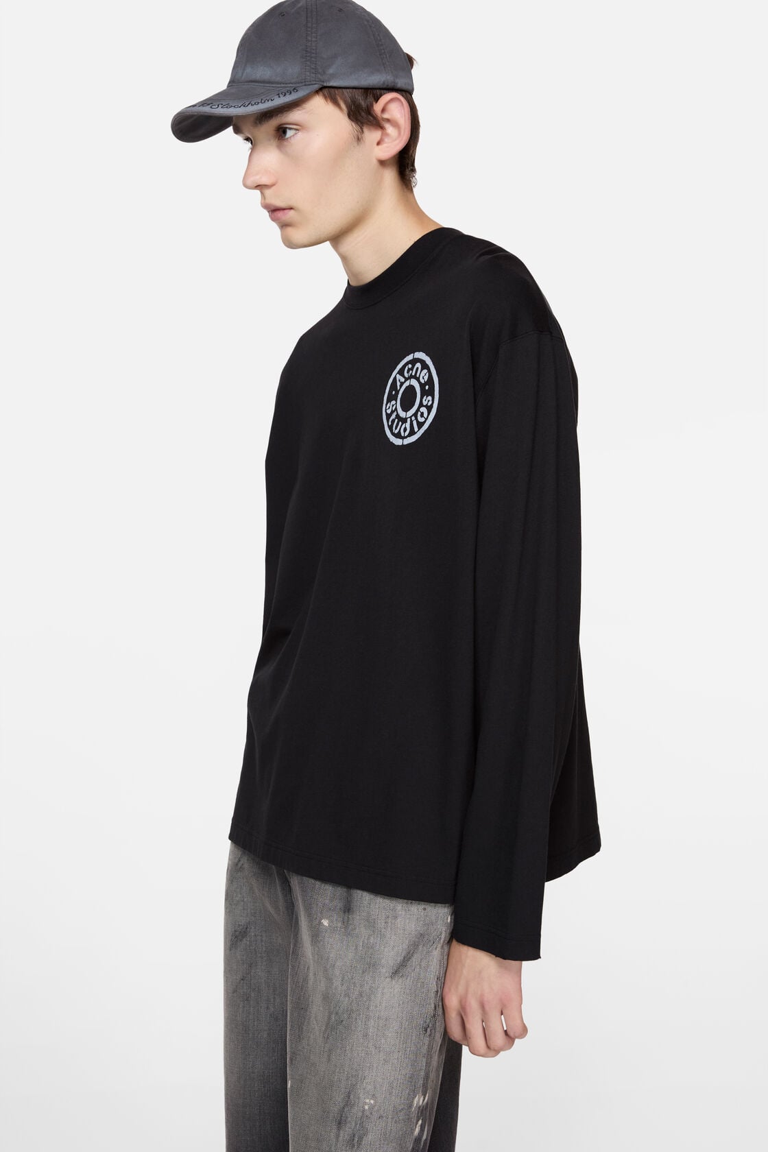 Acne Studios Logo t-shirt - Black
