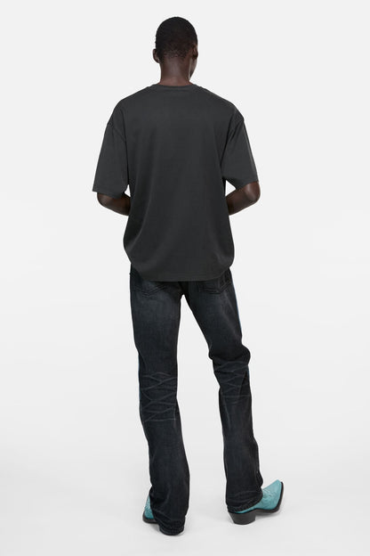 Acne Studios Logo t-shirt - relaxed fit - Faded black