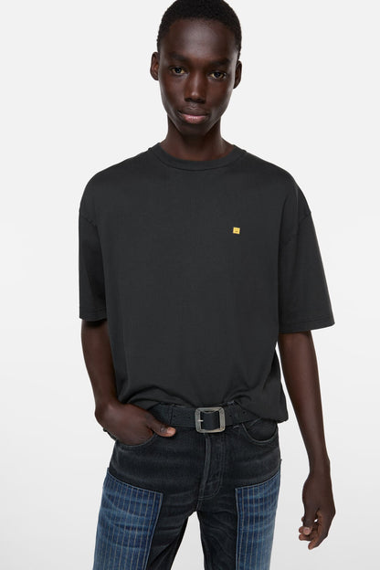 Acne Studios Logo t-shirt - relaxed fit - Faded black